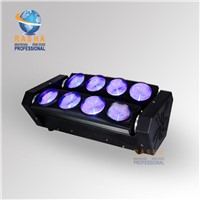 Best Selling 8pcs*10W Cree RGBW 4in1 LED Moving Head Spider Light, Disco LED Effect Light