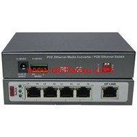 5ports POE Switch 4channels 10/100M Ethernet with one uplink 10/100M Ethernet POE Switch