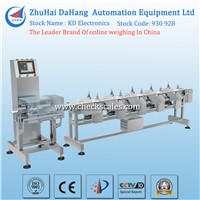 Automatic weight sorter machine