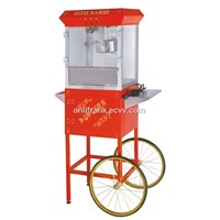 CE electric kettle Popcorn machine with cart hot sale for commercial