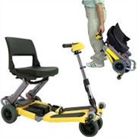 Luggie Travel Scooter - Folds to Luggage by FreeRider Healthcare