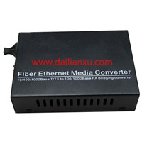 10 / 100m / 1000m Gigabit Ethernet Fiber Media Converter