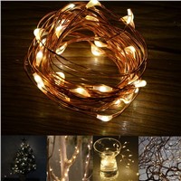 Ultra thin 3AA battery box operated led christmas string light, indoor and outdoor led sting light