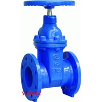 dn100 din3352 F4 soft seal no-rising gate valve in price