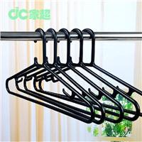 Wholesale factory price plastic cloth hangers / pp clothes hanger in taizhou