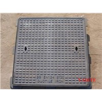 ductile iron manhole cover en124 D400 with frame and lock