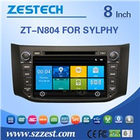 TOUCH SCREEN GPS NAVIGATION SYSTEM CAR DVD PLAYER For Nissan SYLPHY