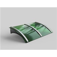 XINHAI Environmental friendly discount hot sale solid polycarbonate awning canopies for sunshade