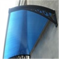 XINHAI Polycarbonate rain canopy awning for window awning shelter or door canopy