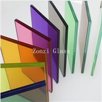 Tinted Building Tempered Low E Laminated Glass