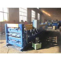 double deck roof roll forming machine