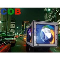 new outdoor mobile advertising led display screen scooter trailer LED Van display