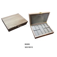 Wood Texture Jewelry Box(B0083)