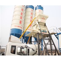 HZS50 concrete batching plant