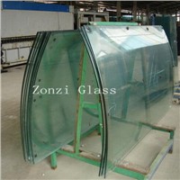 Qingdao Low-E Tempered Bent Insulated Window Glass