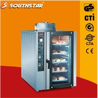 five trays convection gas oven