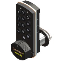 Electric Padlock with Alarm and Cam