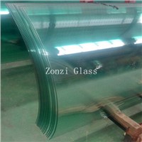 2015 Flat / Curved Safety Tempered Glass for Architectural
