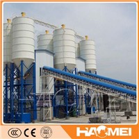 ready mix concrete plant with cooler