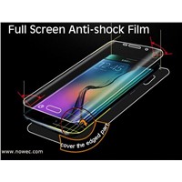 Mobile phone Accessories full cover anti shock screen film for Samsung Galaxy S6 edge