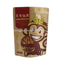 Eco-friendly Recycled Brown Kraft Paper Bag For Food Packaging