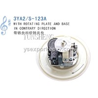 Yunsheng Standard 18n Spring Driven Musical Movement with Rotating Plate Base(3YA2/S-123A)