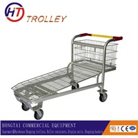 Heavy Duty Warehouse Cargo Trolley for Transport Goos in Supermarket