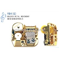Yunsheng Golden Metal Musical Movement (YB4G)