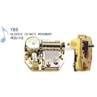 Yunsheng Deluxe 18-Note Musical Movement - (YB8)