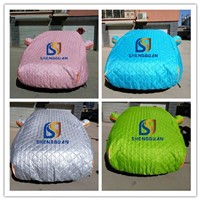 Direct factory 3 layers waterproof nylon fabric snowproof car cover