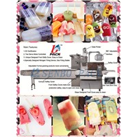 Ice-lolly packing machine for food