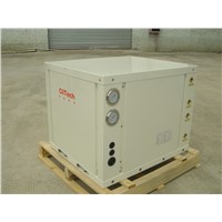 Ground source heat pump 28KW for house heating and hot water, CE R410A