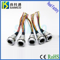 MHG.2B Push Pull Connector, Self Latching Connector Cable Assembly, Wire Harness