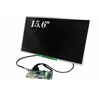 15.6 inch TFT LCD PANEL with 1366x768 resolution with display kits for Industrial PC
