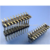 10 Pin FCI Equal 2.0MM Pitch Pin Header Connector Motherboard / PCB Right Angle Type
