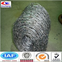 Galvanized and PVC Coated Iron Barbed Wire Made in China