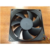 dc axial 12V cooling fan 8025 case fan 3+4pin case fan ul&amp;amp;ce approved