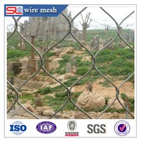 stairway decorative stainless steel wire rope mesh