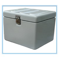 Fiberglass Motorcycle  Delivery Box with Rubber Cushion