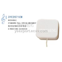 Washable Standard Pull-String Musical Movement (3YE2071CWX)