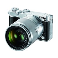 1 J5 Mirrorless Digital Camera w/ 10-100mm Lens (Silver)