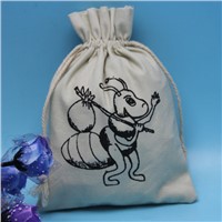 2015 New Design Custom Small Drawstring Cotton Bag