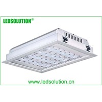 160W Outdoor LED Recessed Light for Garage and Gas Station Lighting