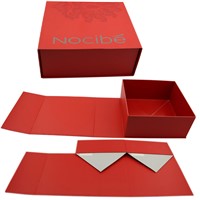 GIft box folding easy shipping paper gift foldable box