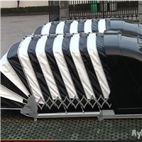 Solar Powered Outdoor Retractable Garage Car garage