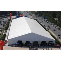 30mx35m high peak big trade show tent fire proof canvas sidewall for hot sale
