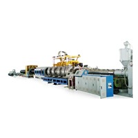 HDPE Large-Diameter Hollow Wall Coil Pipe production line