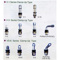Clamp-in Tubeless Valves V-1 Series, for Truck and Bus