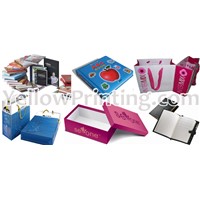 Paper box package with sleeve for cosmetics
