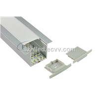 T style deep led aluminum extrusion profiles for ceiling or wall